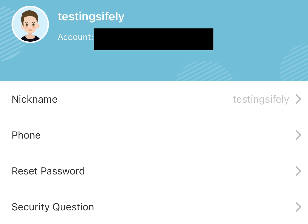 Sifely_App_account_settings.jpeg